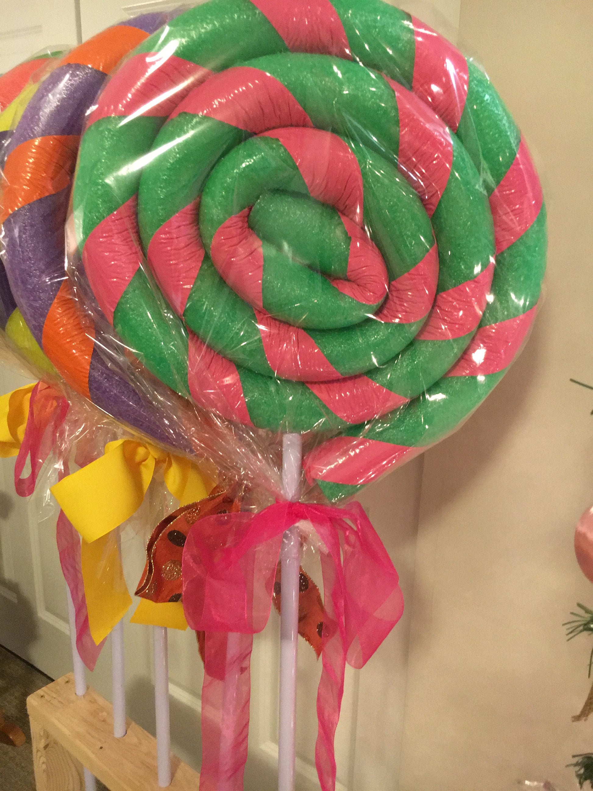 Candy Land Decoration | Giant Lollipop Decor | Whimsical Living By Mia