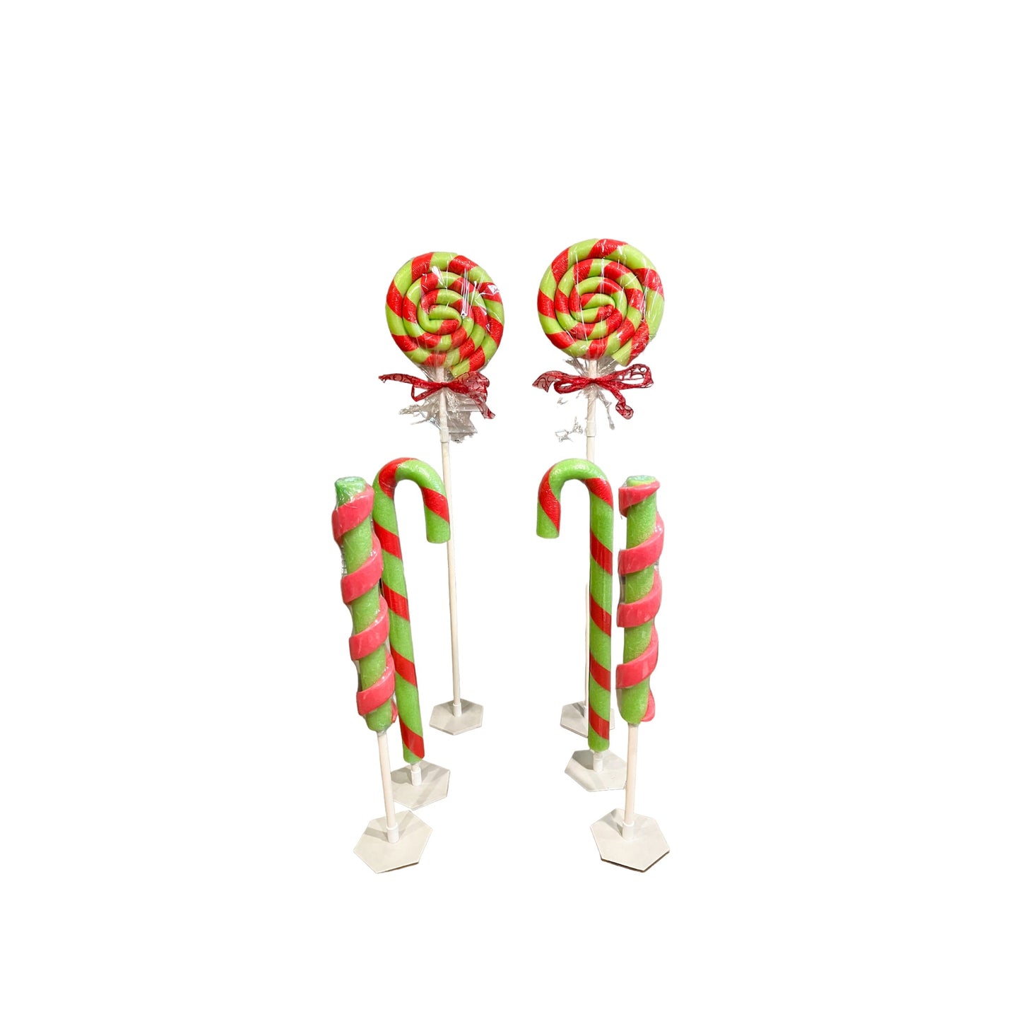 Grinch Candy Decoration | Big Lollipop Decor | Whimsical Living By Mia